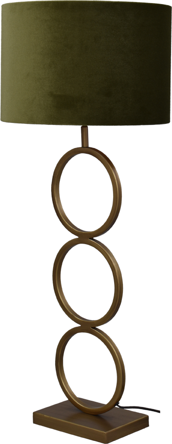 Capri TL CAPRI BRONZE RINGS LARGE H.92CM