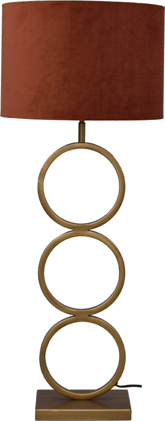 Capri TL CAPRI BRONZE RINGS LARGE H.92CM