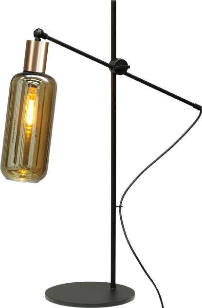Bounty TL BOUNTY 1LIGHT H.71CM MATT BLACK/MATT GOLD
