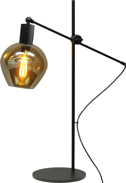 Bounty TL BOUNTY 1LIGHT H.71CM MATT BLACK/MATT BLACK