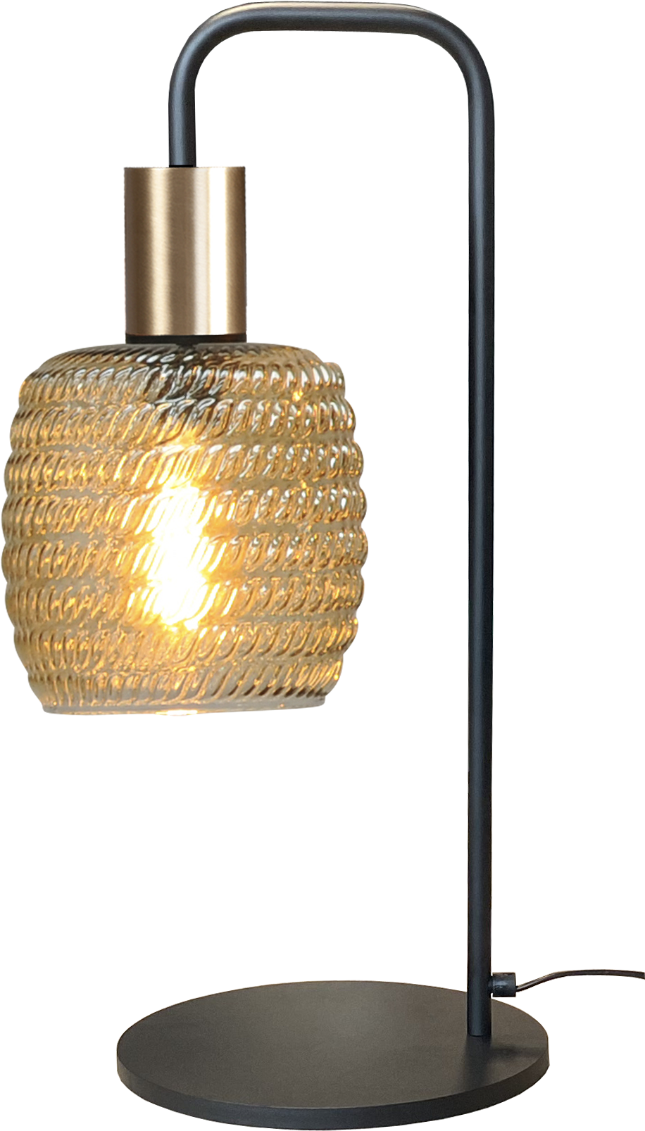 Bounty TL BOUNTY 1LIGHT H.51,4CM MATT BLACK/MATT GOLD