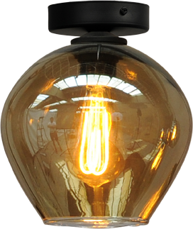 Quinto PL QUINTO 1LIGHT MATT BLACK 1X E27