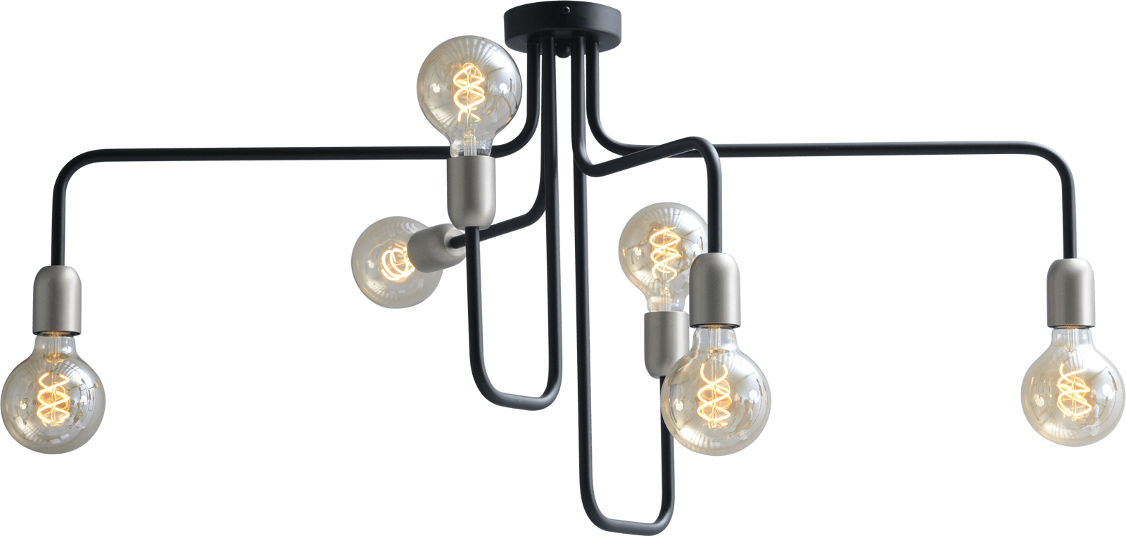Octo PL OCTO 6LTS BLACK/MATT NICKEL