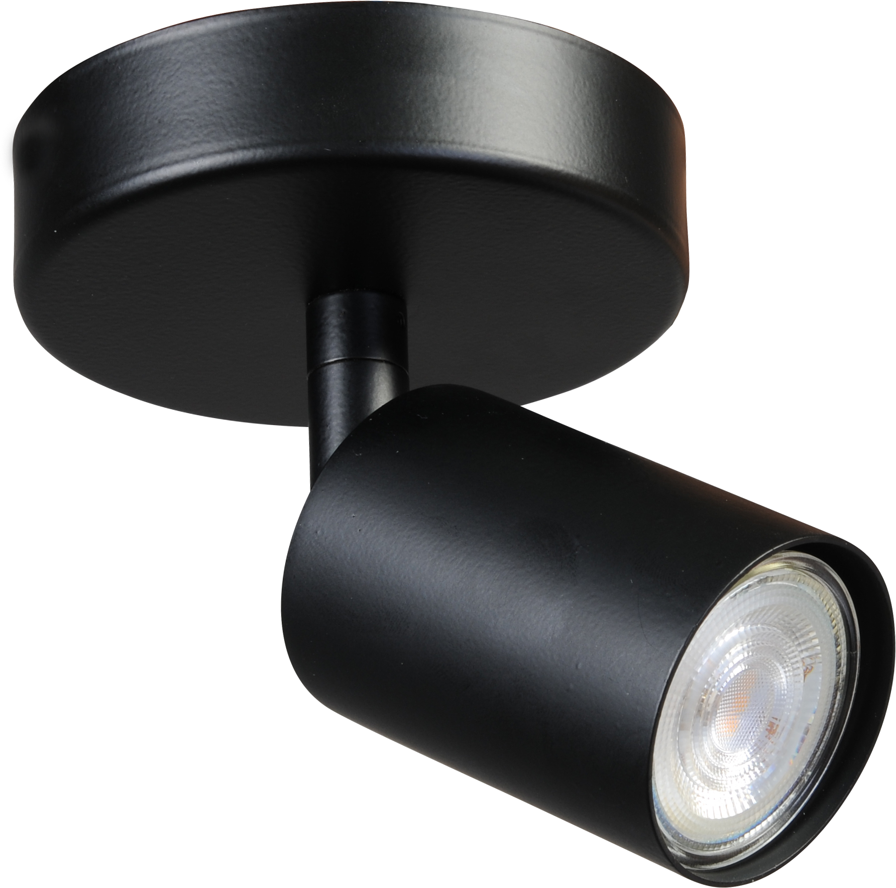Bounce PL BOUNCE 1-LIGHT BLACK CANOPY BLACK Ø10,8CM