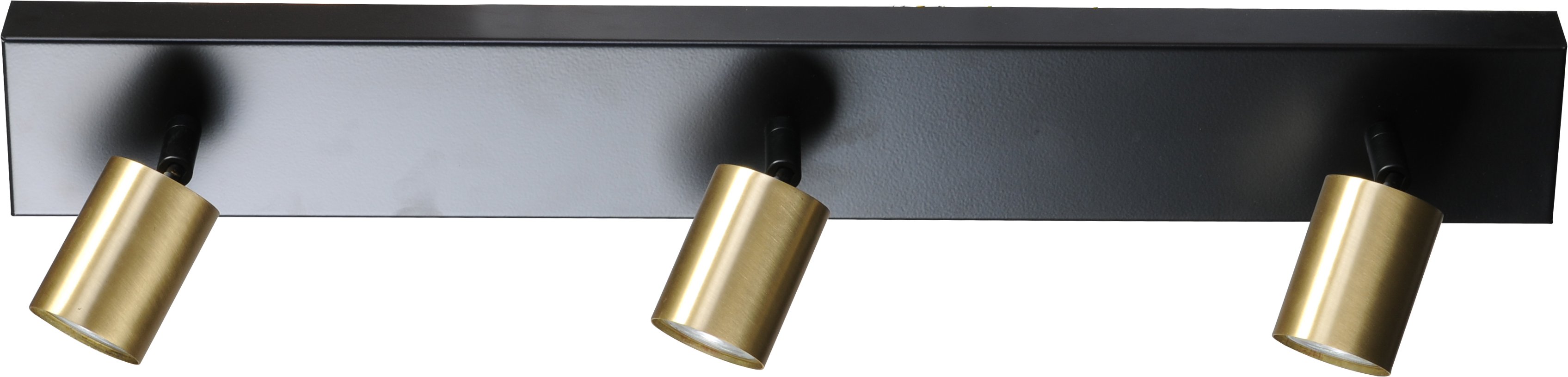 Bounce PL BOUNCE 3-LIGHT MATT GOLD BEAM BLACK 70X9CM