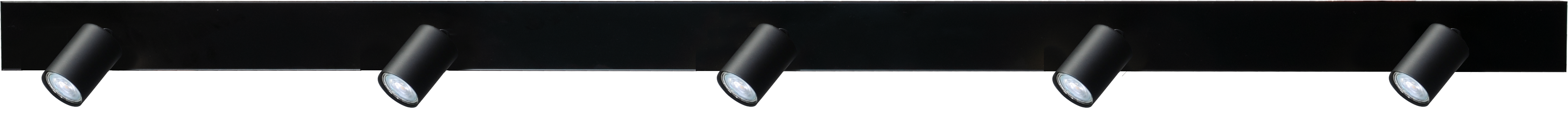 Bounce PL BOUNCE 5-LIGHT BLACK BEAM BLACK 180X8CM