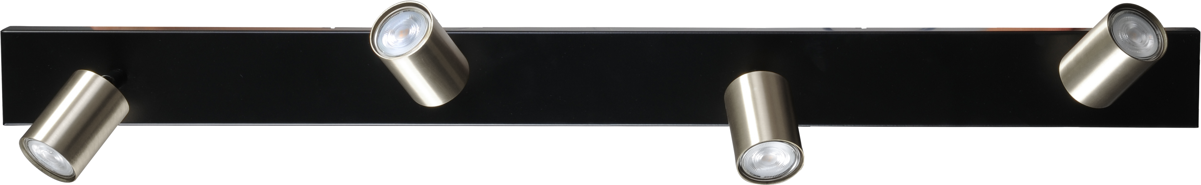 Bounce PL BOUNCE 4-LIGHT MATT NICKEL BEAM BLACK 100X8CM