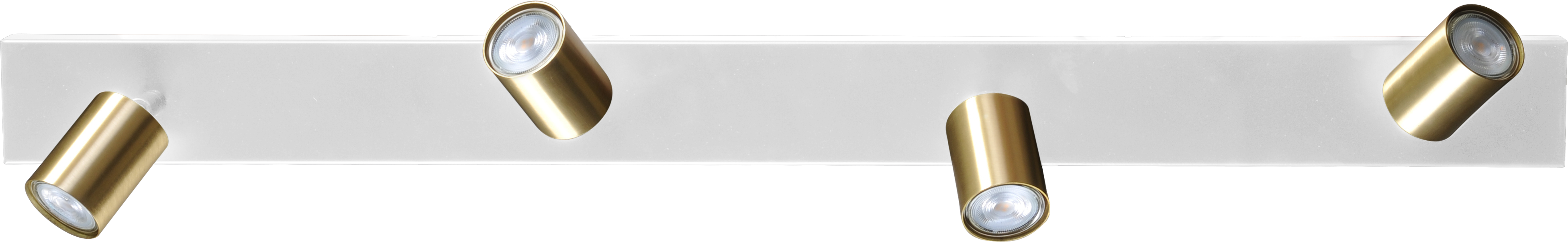 Bounce PL BOUNCE 4-LIGHT MATT GOLD BEAM WHITE 100X8CM
