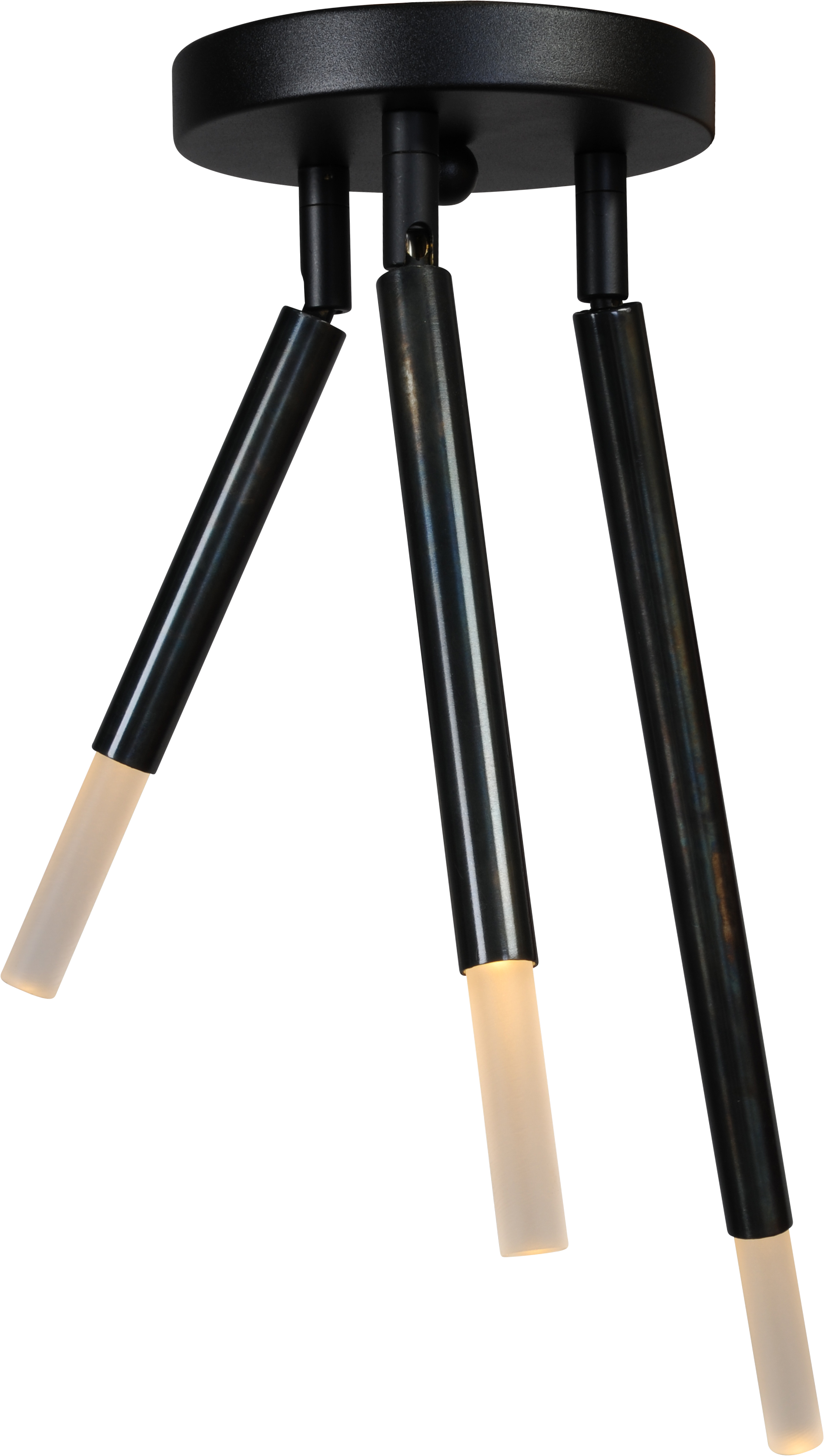 Flute PL FLUTE 3LTS MATT BLACK/DAPPLED OIL Ø16CM